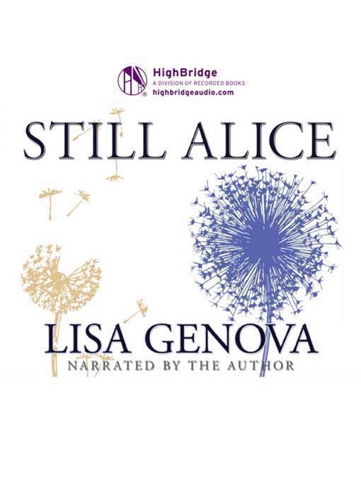 Title details for Still Alice by Lisa Genova - Wait list